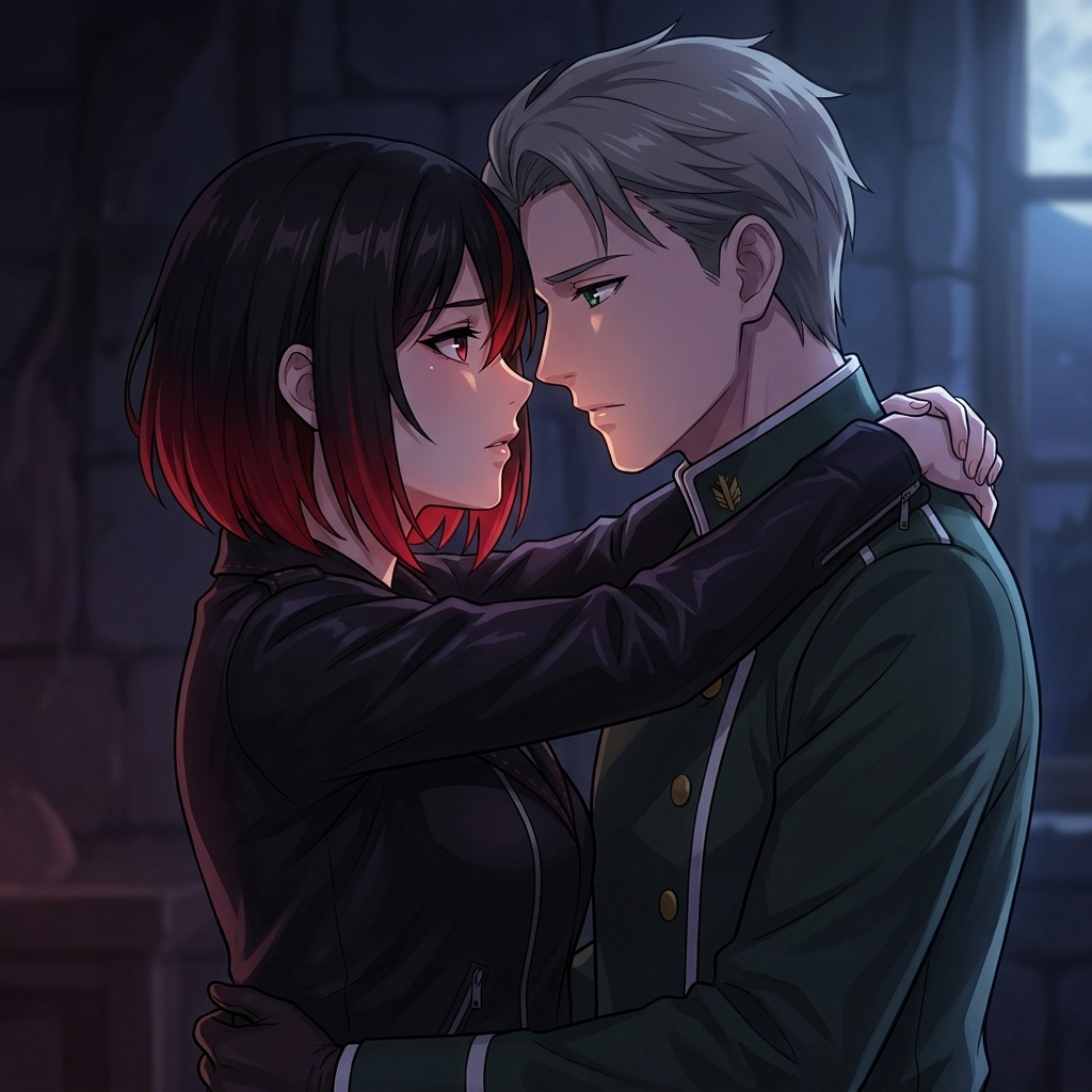 Couple hugging gently together 20260930105455