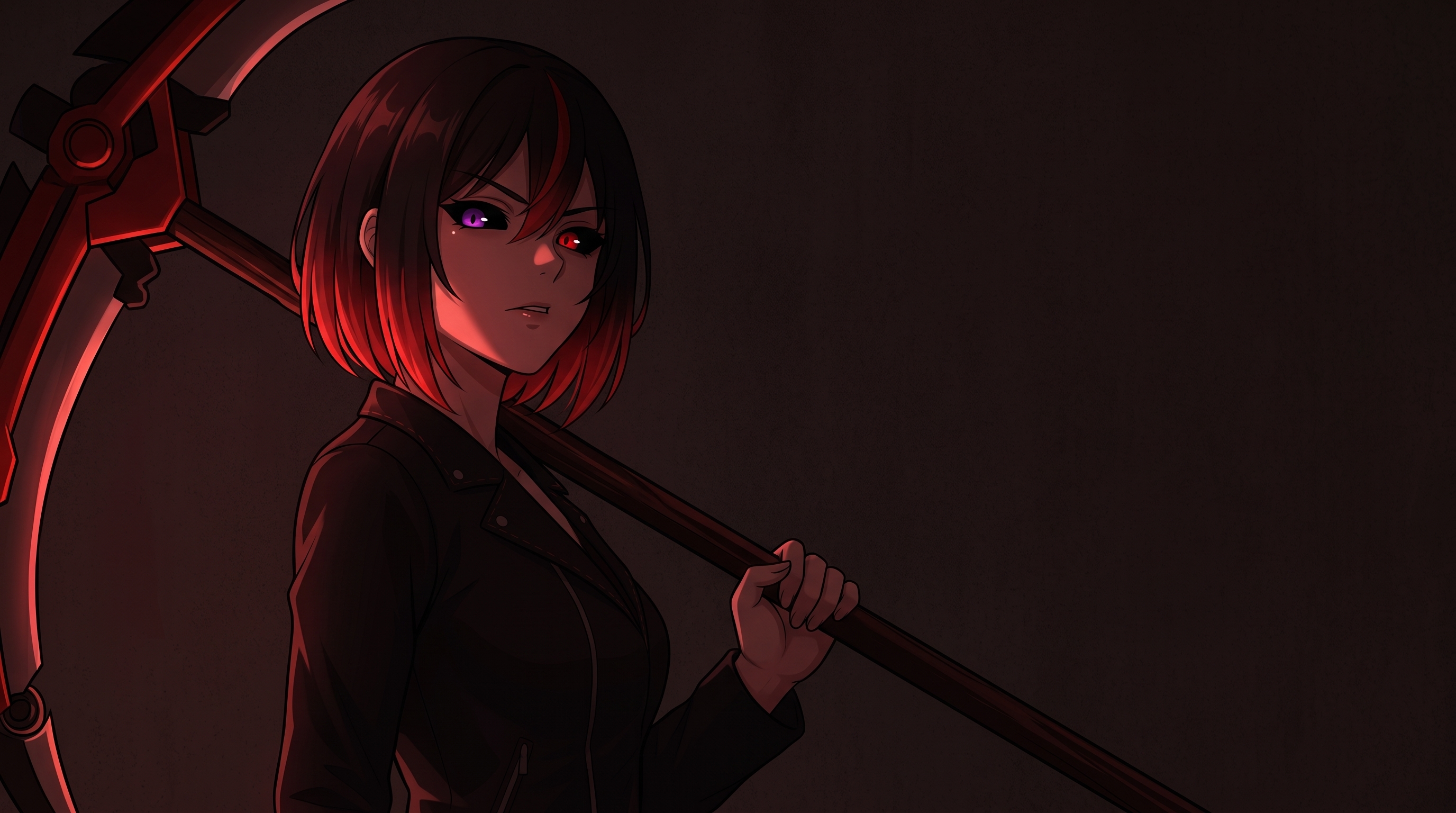 Girl holding red scythe weapon 2K 20260913094127