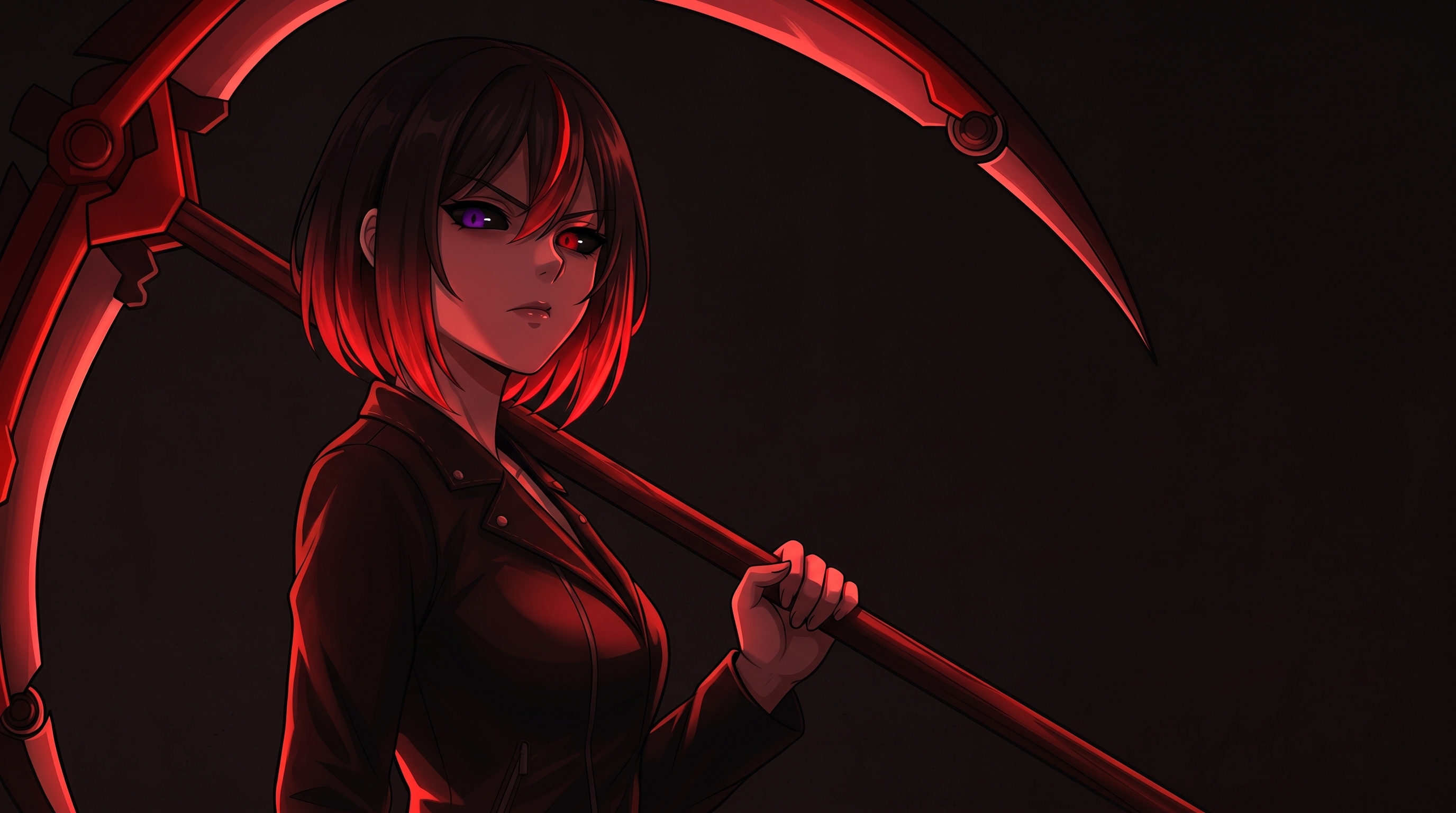 Girl holding red scythe weapon 2K 20260913094358