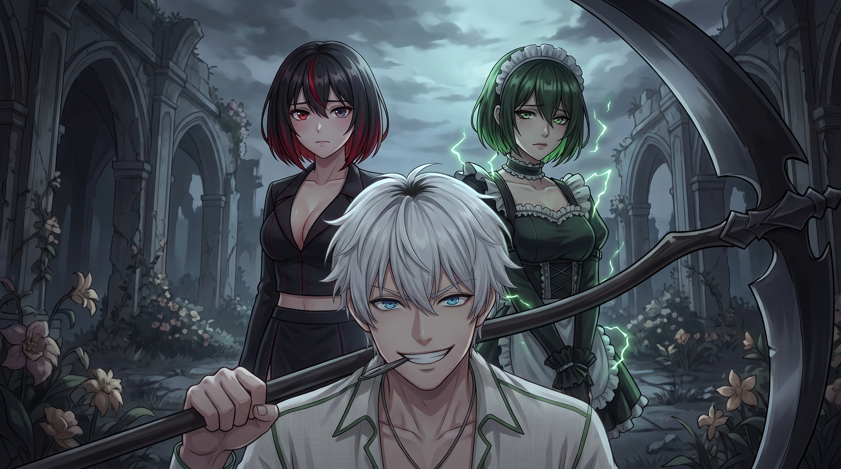 Three characters standing with f… 2K 20260910204020